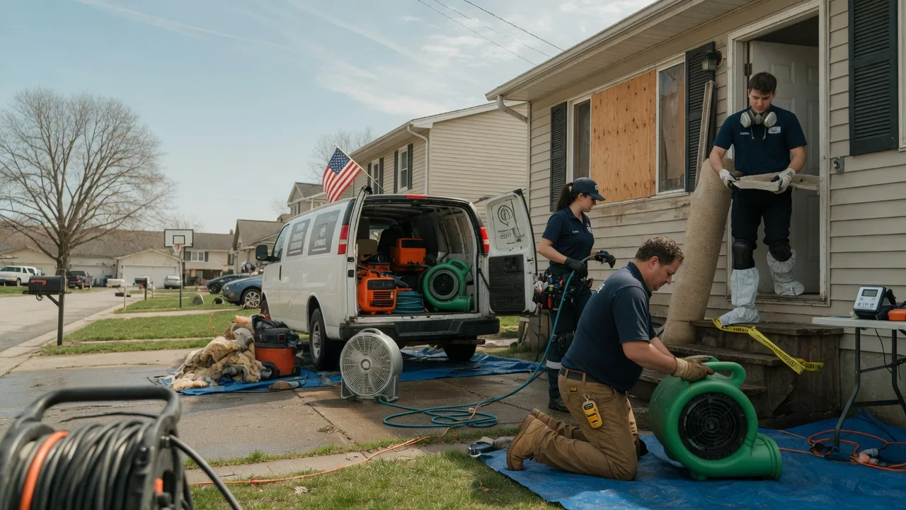 Water Damage Restoration in Stockton, MD near me
